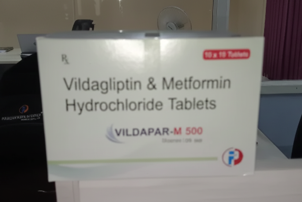 Vildagliptin And Metformin HCL Tablets